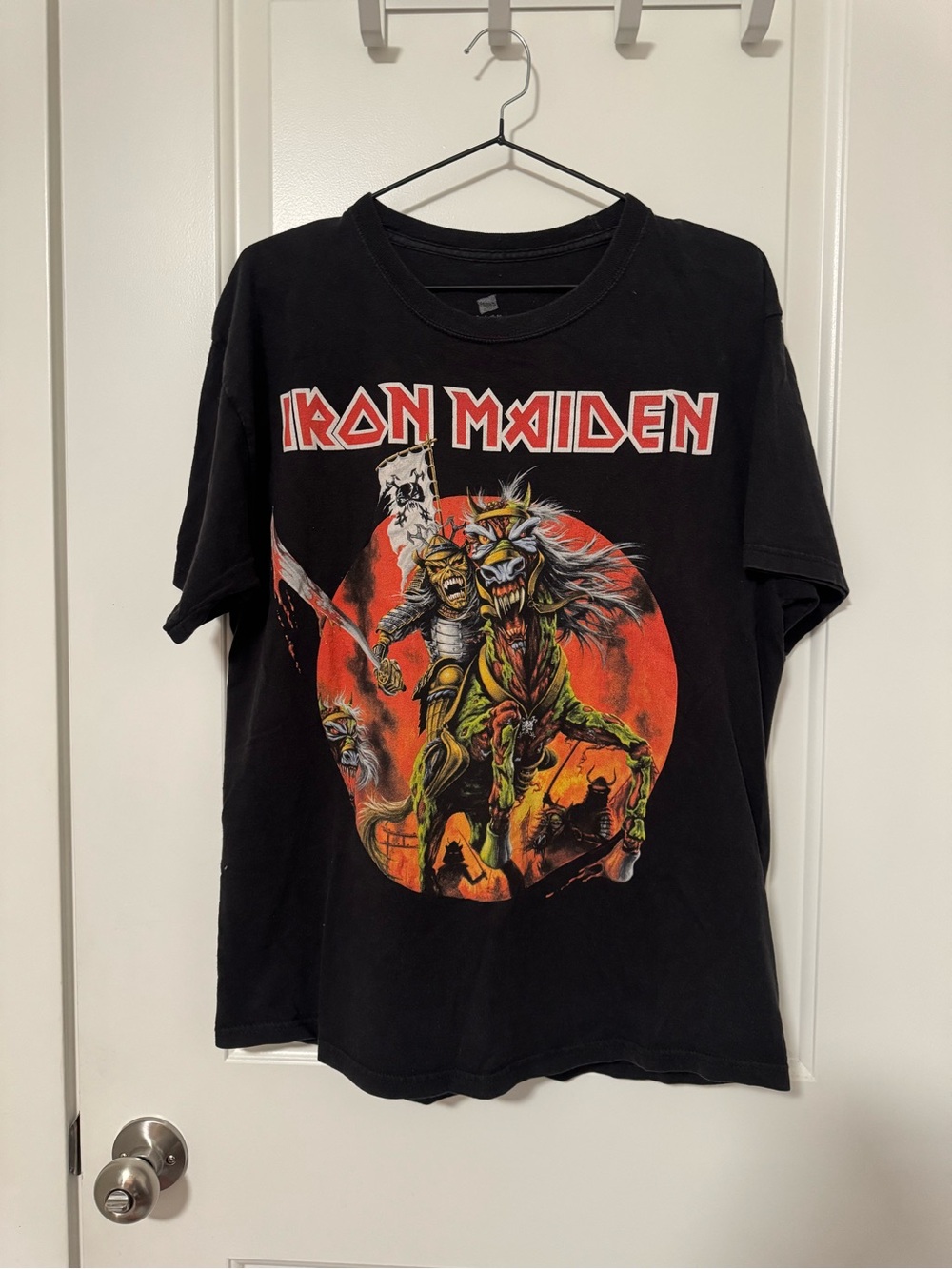 Black vintage Graphic Band Tee - Black